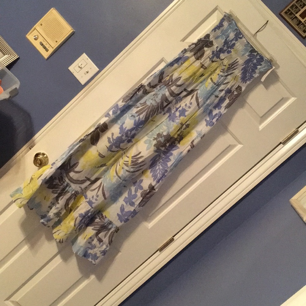 Tommy Bahama long smocked dress